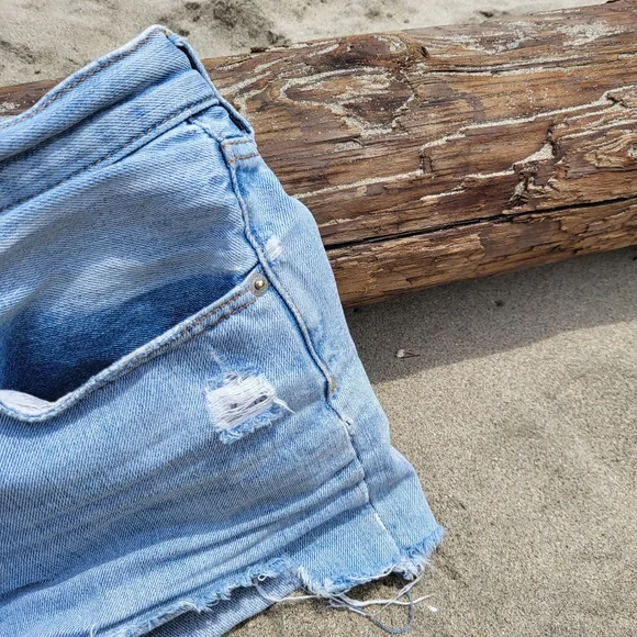 Upcycled FP Denim shorts